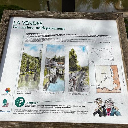 La Maison Du Bonheur Le Gué-de-Velluire المظهر الخارجي الصورة